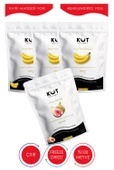 Dondurularak Kurutulmuş Muz ve İncir - Freeze Dried Muz (3 x 20 g) + İncir (1 x 20 g) - 1