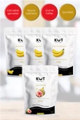 Dondurularak Kurutulmuş Muz ve İncir - Freeze Dried Muz (3 x 20 g) + İncir (1 x 20 g) - 3