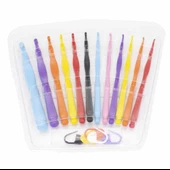 Yabalı Plastik Saplı Tığ Seti 12li - 3