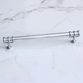 Mobilya Kulp 224 mm Krom Metal Mutfak Çekmece Dolap Kapak Kulpları Dolabı Kulbu Kulpu 22.4 cm - 4