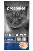 Prochoice Creamy Kediler İçin Tavuklu Karidesli Sıvı Kedi Ödül 4x15 gr - 4