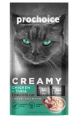 Prochoice Creamy Kediler İçin Tavuklu Ton Balıklı Sıvı Kedi Ödül 4x15 gr - 4