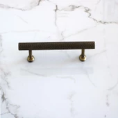 Mobilya Kulp 96 mm Antik Sarı Metal Çekmece Mutfak Dolabı Dolap Kulpları Kapak Kulpu Kulbu thumbnail 2