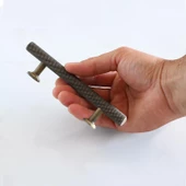 Mobilya Kulp 96 mm Antik Sarı Metal Çekmece Mutfak Dolabı Dolap Kulpları Kapak Kulpu Kulbu thumbnail 4