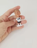 Futbolcu 3D Figür Futbol Yıldızı Biblo 6.5 cm Nostalji Ev Ofis Dekor Oyuncak - 2