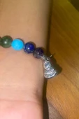 Çİn Takvimi Burçları Çharm 7 Çakra Doğal Taş Bileklik Hand Made El İşi Feng Shui Ejderha Yılı Koruyucu Hayvan Snake Yıla - 1