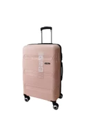 Hotowa Gold PP Valiz 8011 Pembe Bej TSA Kilitli Büyük Boy - 2