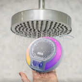 Tribit AquaEase IPX7 Su Geçirmez, 18 Saat Oynatma Süresi Dahili Mikrofon Işıklı Hoparlör Mavi - 6