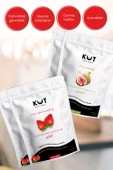 Dondurularak Kurutulmuş (Freeze Dried) Çilek ve İncir - Freeze Dried Çilek (2 paket - 20 g.) + Freeze Dried İncir (2 paket - 20 g.) - 3