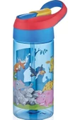 Vagonlıfe Matara Pipetli Tritan 500 ML Pipetli Suluk (Karışık Renk 1 Adet) - 3