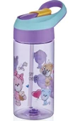 Vagonlıfe Matara Pipetli Tritan 500 ML Pipetli Suluk (Karışık Renk 1 Adet) - 4