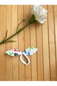 HEADLİCE STOPPER BEYAZ ABC DESEN TAVŞAN KULAKLI BİT TOKASI - 2