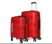 Hotowa Gold Pp Valiz 8011 Kırmızı Tsa Kilitli Ikili Set - 1