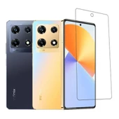 Infinix Note 30 Pro ile Uyumlu Şeffaf 9H Esnek Nano Ekran Koruyucu - 1