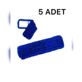 60 Cm Orlon Mop Bezi Yedeği Yer Paspası Yer Toz Mopu ( 5'li Paket) - 1