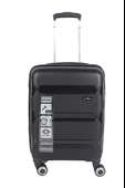 Hotowa Gold PP Valiz 8011 Siyah TSA Kilitli İkili Set - 4