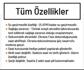GEFNO Hello Kitty Akıllı, Dokunmatik Çocuk Saati Güvenli Led Su Geçirmez Silikon Süper Kahraman Figürlü Kol Saati, Akıllı Bileklik - 3
