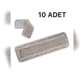 Nemli Mop 50 Cm Beyaz Nemli Mop Bezi Yedeği (10'LU PAKET) - 1