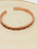 Motifli Bakır Bileklik (52554) thumbnail 4