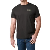 5.11 BREW GROUND SS TEE KISA KOL SIYAH T-SHIRT - 2