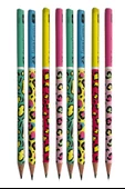 Safari Yuvarlak Kurşun Kalem 8 Adet 1 Paket Faber Kurşun Kalem 2B Siyah Kurşun Kalem Safari Desenli 2B Kalem - 4