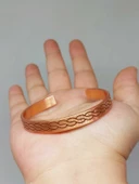 Motifli Bakır Bileklik (52542) thumbnail 3