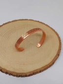 Motifli Bakır Bileklik (52542) thumbnail 1