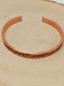 Motifli Bakır Bileklik (52546) thumbnail 4
