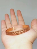 Motifli Bakır Bileklik (52540) thumbnail 3