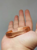 Motifli Bakır Bileklik (52538) thumbnail 4