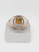 Unakit Taşı Motifli Bakır Bileklik (52536) thumbnail 2