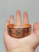 Sembollü Bakır Bileklik (52642) thumbnail 1