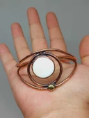 Sedef Taşı Motifli Bakır Bileklik (52534) thumbnail 3