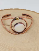 Sedef Taşı Motifli Bakır Bileklik (52534) thumbnail 1