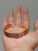 Motifli Bakır Bileklik (52704) thumbnail 3