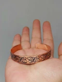 Motifli Bakır Bileklik (52692) thumbnail 3