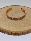 Motifli Bakır Bileklik (52682) thumbnail 4