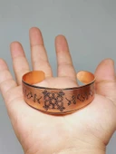 Sembollü Bakır Bileklik (52660) thumbnail 1