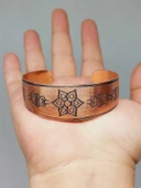 Çiçek Sembollü Bakır Bileklik (52656) thumbnail 1