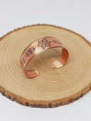 Çiçek Sembollü Bakır Bileklik (52656) thumbnail 3