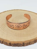 Çiçek Sembollü Bakır Bileklik (52652) thumbnail 4