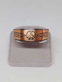 Barış Sembollü Bakır Bileklik (52654) thumbnail 2