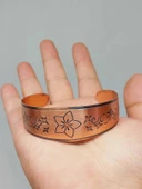 Çiçek Sembollü Bakır Bileklik (52652) thumbnail 1