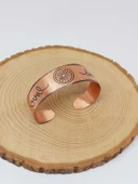 Çiçek Sembollü Bakır Bileklik (52650) thumbnail 3