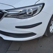 OTO MOTTO Esnek Tampon Koruma Bandı Tampon Kapı Koruyucu Şerit Yumuşak Bant 2 Li Paket Siyah Karbon - 2