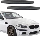 OTO MOTTO Esnek Tampon Koruma Bandı Tampon Kapı Koruyucu Şerit Yumuşak Bant 2 Li Paket Siyah Karbon - 6