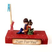 JUST FOR YOU SIRT SIRTA ÇİFT ÖZEL TASARIM NOT TUTUCU - 1