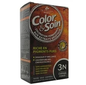 Color and Soin Tamamen Bitkisel Organik Saç Boyası 3N - Koyu Kestane - 1