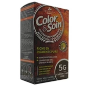 Color and Soin Tamamen Bitkisel Organik Saç Boyası 5G Dore Açık Kumral - 1