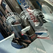 Araç Araba Otomobil 3 lü Vantilatör Fan Pervane Soğutucu 12V FAN40 - 3